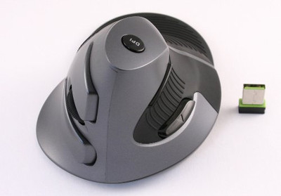 ERGOGUYS CST3645A WIRELESS VERTICAL MOUSE DPI SWITCH 800 1200 1600