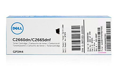 DELL PRINTER ACCESSORIES GP3M4 C266X MAGENTA TONER FOR C266XDN/DNF 1200K PAGES 593-BBBP