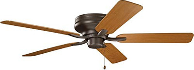 Kichler 52in. Basics Pro Legacy Fan Satin Natural Bronze 330020SNB