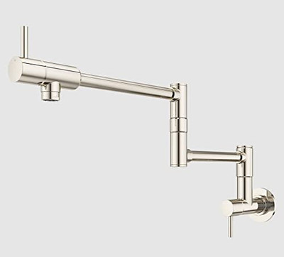 Pfister PGT533PFD LF 3 GPM LITA 2-HANDLE 1-HOLE POTFILLER KITCHEN FAUCET POLISHED NICKEL LITA