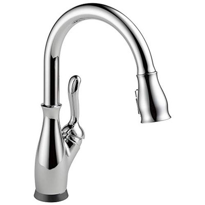 Delta 9178TV-DST Delta Leland: VoiceIQ Single Handle Pull-Down Faucet with Touch20® Technology - Chrome