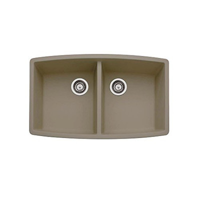 Blanco Performa Silgranit Double Bowl - Truffle Blanco 441290