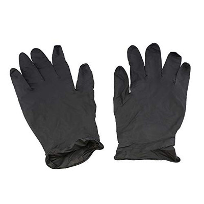 SHOWA 845-6112PFXL NITRILE UNSUPPORT BIO-DEGRADABLE DISP; BLK