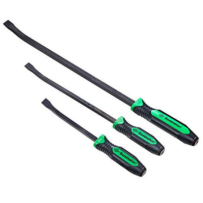 Mayhew MH14071GN STEEL PRODUCTS 3 Pc Green Dominator CurvedPry Bar Set