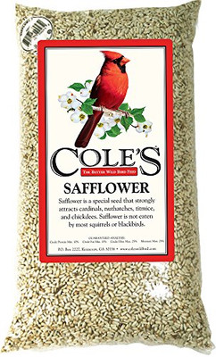 Coles 610063 Cole's Safflower Bird Seed, 20-Pound