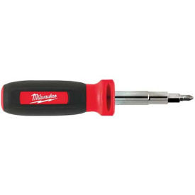 MILWAUKEE B1403120 11-in-1 Multi-Tip Screwdriver with ECX Driver Bits.