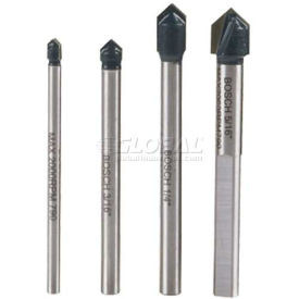 Bosch B1039782 BOSCH & #174 Glass & Tile Bit Set, , Carbide Tipped, 4-Piece
