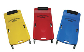Lisle LIS-92032 LG WHEEL PLASTIC CREEPER RED