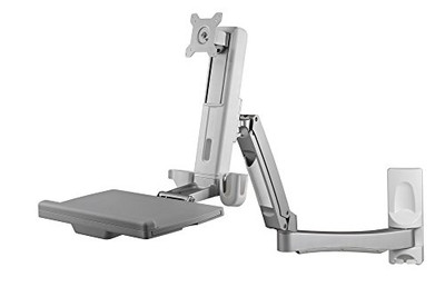 AMER NETWORKS AMR1AWSL EXTENDED WALL MOUNT SYSTEM PROVIDES A SIMPLE WAY TO MOUNT A KEYBOARD, MONITOR AN