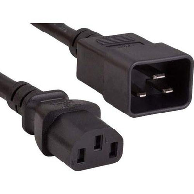 ENET SOLUTIONS, INC. C13C20-6F-ENC C13 TO C20 6FT BLACK POWER CORD