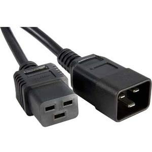 ENET SOLUTIONS, INC. C19C20-10F-ENC C19 TO C20 10FT BLACK POWER CORD