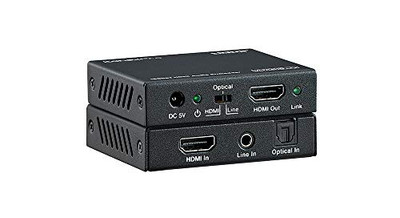 KANEXPRO HAECOAX4 HDMI 2.0 AUDIO EMBEDDER 18GBPS HDCP 2.2 4K 60HZ