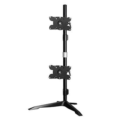 AMER NETWORKS AMR2S32V DUAL VERTICLE MONITOR MOUNT STAND FOR 2 LARGER LED OR LCD MONITORS UP TO 32 INCH