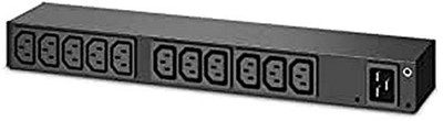 APC SCHNEIDER ELECTRIC IT USA AP6020A RACK PDU BASIC 0U 1U 100-240V 20A 220-240V 16A 13 C13
