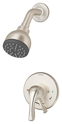 Symmons SYMS9601PLRSTN  Origins 1-Handle Shower Faucet, Satin Nickel