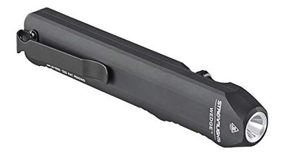 STREAMLIGHT, INC. SG88810 Streamlight Wedge 300 Lumens Slim Everyday Carry Flashlight, Includes USB-C Cord, Lanyard, Black, Box Packaged