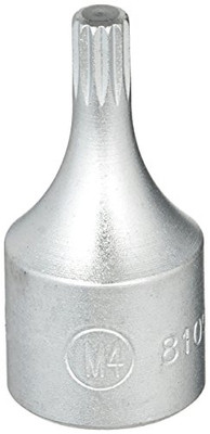 Apex KD81090 GearWrench 1/4" Drive Triple Square Bit Metric Driver Socket 4mm, Black