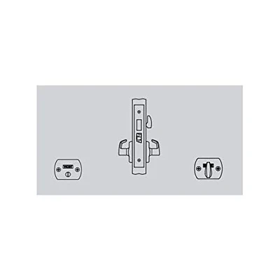 Corbin Russwin ML2030-NSA-626 ML2030 NSA 626 Privacy Function Lockset with Deadbolt