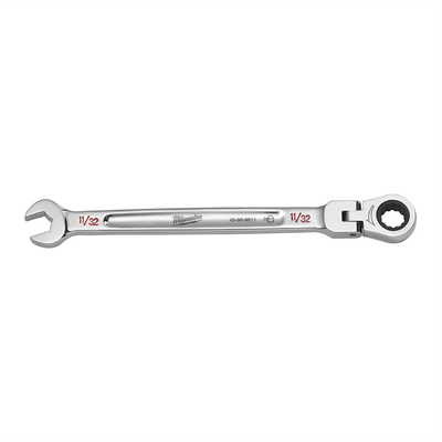 11/32 Flex Head Ratcheting Combination Wrench