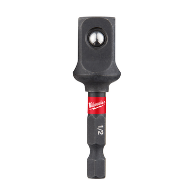 SHOCKWAVEâ„¢ 1/4 Hex to 1/2 Square Socket Adapter Bulk 10