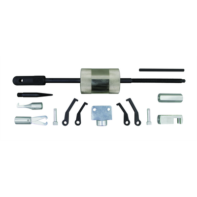 LIGHT DUTY SLIDE HAMMER AND PULLER SET, 14 PIECE