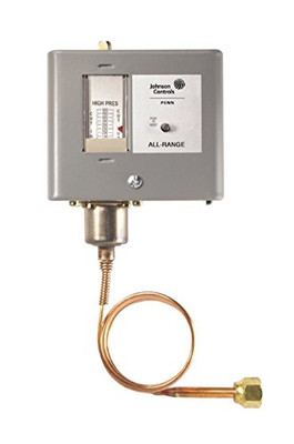 JOHNSON CONTROLS 8539 SPST PRESSURE CONTROL 50/450# 4-WIRE 2-CIRCUIT 1-N WITH 36 CAP. REPLACES P70KA-16C