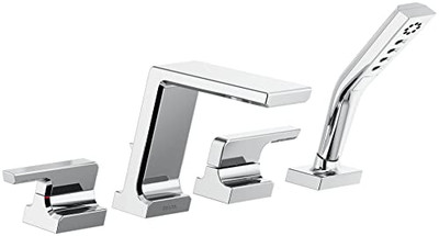 Delta DT4799PR DELTA PIVOTAL: ROMAN TUB WITH HAND SHOWER TRIM