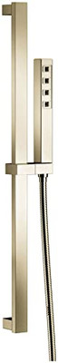 Delta D51567PNPR DELTA UNIVERSAL SHOWERING COMPONENTS: H2OKINETIC SINGLE-SETTING SLIDE BAR HAND SHOWER