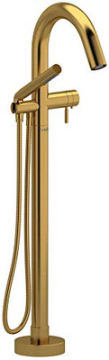 2-way Type T (thermostatic) coaxial floor-mount tub filler with hand shower trim Riobel 291031