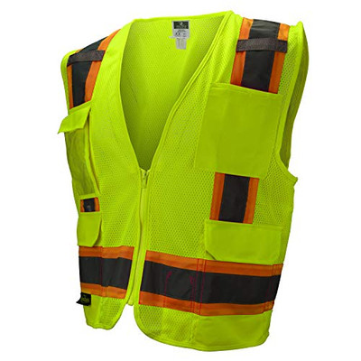 RADIANS 292-SV6-2ZGM-M SURVEYOR TWO-TONE ALL MESH VEST GRN M