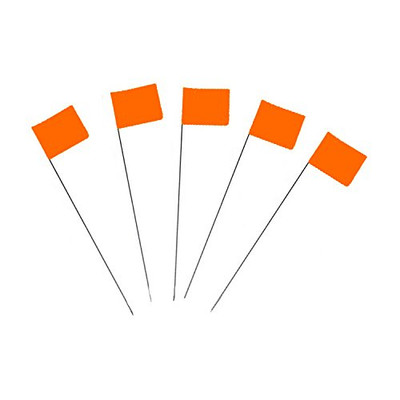 C H Hanson 337-15090 PK 100 21 ORANGE STAKEFLAG