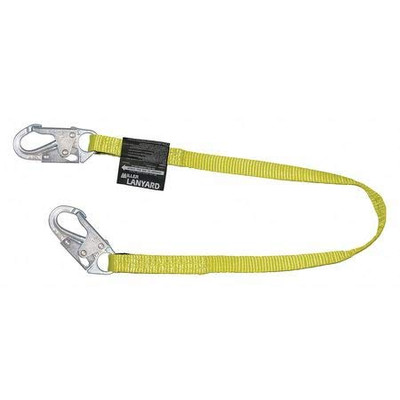 Honeywell 493-213WLS-Z7/4FTYL LANYARD 1IN WEB LCK SNAPS ANSI