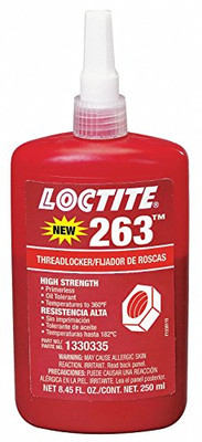LOCTITE 442-1330335 LOCTITE 263 THREADLOCKER250 ML