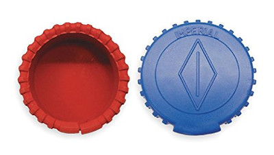 Imperial 389-400-RB PROTECTIVE RUBBER BBOT SET-RED & BLUE