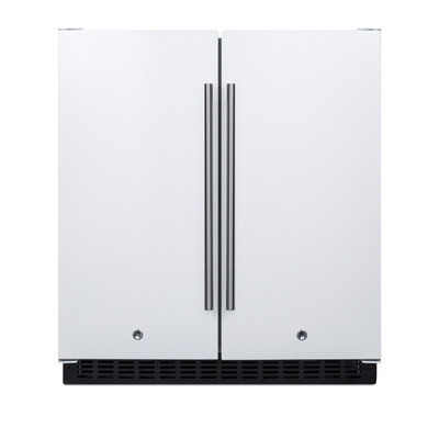 SUMMIT FFRF3075W 30 Wide Built-In Refrigerator-Freezer