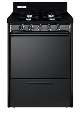 SUMMIT TNM6107C 24 Wide Gas Range, Open Burners