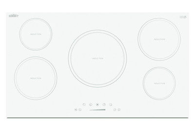 SUMMIT SINC5B36W 36 Wide 208-240V 5-Zone Induction Cooktop