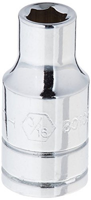 Apex KD80105 GearWrench 1/4" Drive 6 Point Standard SAE Socket 3/16", Black