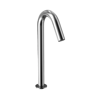 TOTO® Helix Vessel ECOPOWER® 0.5 GPM Touchless Bathroom Faucet with Mixing Valve, 10 Second On-Demand Flow, Polished Chrome - T26T51EM#CP