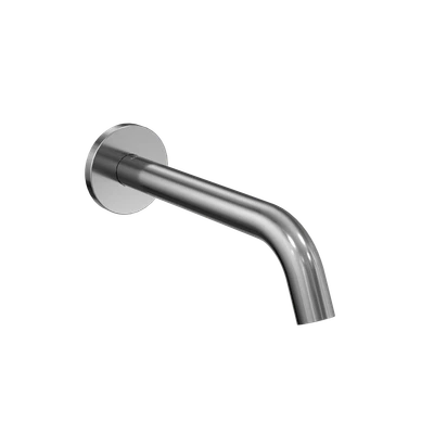 TOTO® Helix Wall-Mount ECOPOWER® 0.5 GPM Touchless Bathroom Faucet with Thermostatic Mixing Valve, 10 Second On-Demand Flow, Polished Chrome - T26L51ET#CP