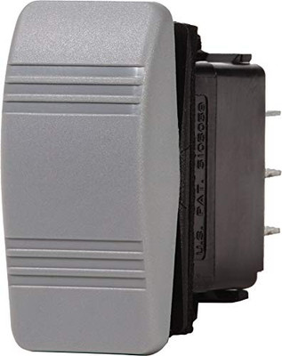 BLUE SEA SYSTEMS661-8219 ROCKER SWITCH DPDT OFF-(ON)