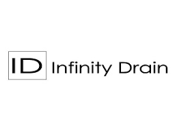 INFINITY DRAIN LTD IQ4SS Infinity Drains - 4” Strainer - Squares Pattern & 2" Throat for Q 4, QD 4, QDB 4 in satin stainless