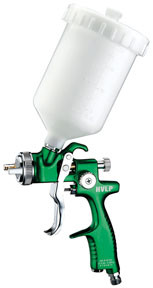 Astro Pneumatic AST-EUROHV107 Astro EuroPro Forged HVLP Spray Gun with 1.7mm Nozzle and Plastic Cup