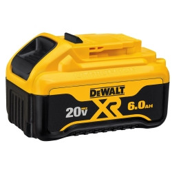 DeWalt 20V MAX XR Premium Lithium Ion Battery Pack 6.0Ah DCB206