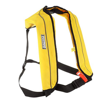 SEACHOICE EXP20M85800YEL TYPE V INFLAT PFD 24G MAN/YEL