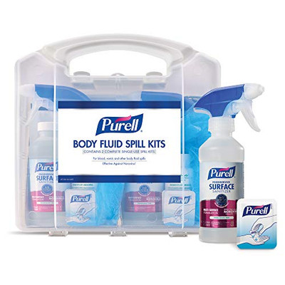 BODY FLUID SPILL KIT SHELL GOJO Industries 3841-08-CLMS