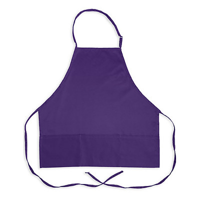 KNG 27 in Bib Apron;Purple 3 Pocket