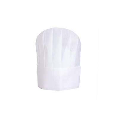 KNG Chef Hat;25/Pk White