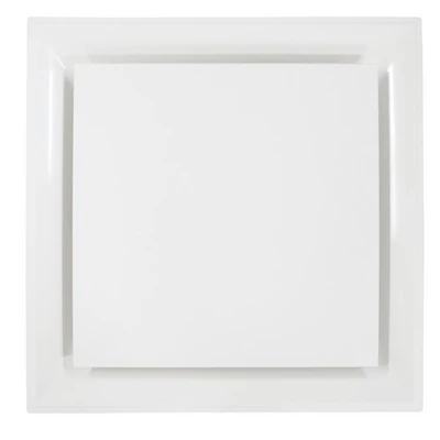 14 In Celing Diffuser;Never Rust Plaque White