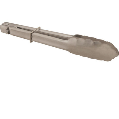TONGS; UTILITY;; 9-3/4"L; S/S